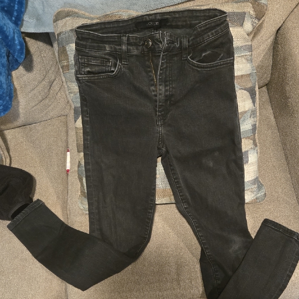 Joes Black Denim Jeans Size 26